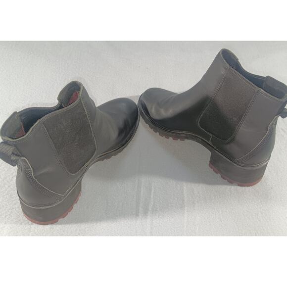 Timberland Women's Leather kori park Chelsea Ankle Boot with Lug Wedge Sole - Picture 5 of 8